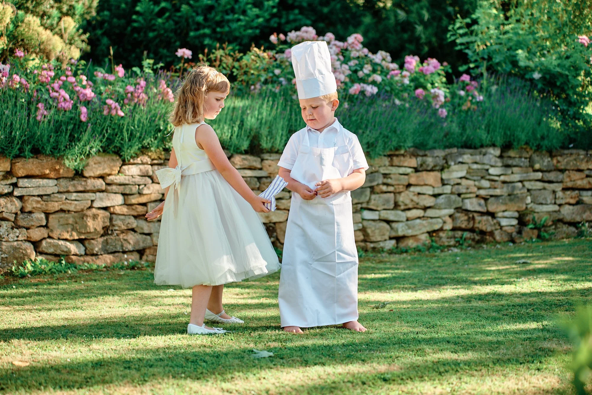 Wedding Children Playing