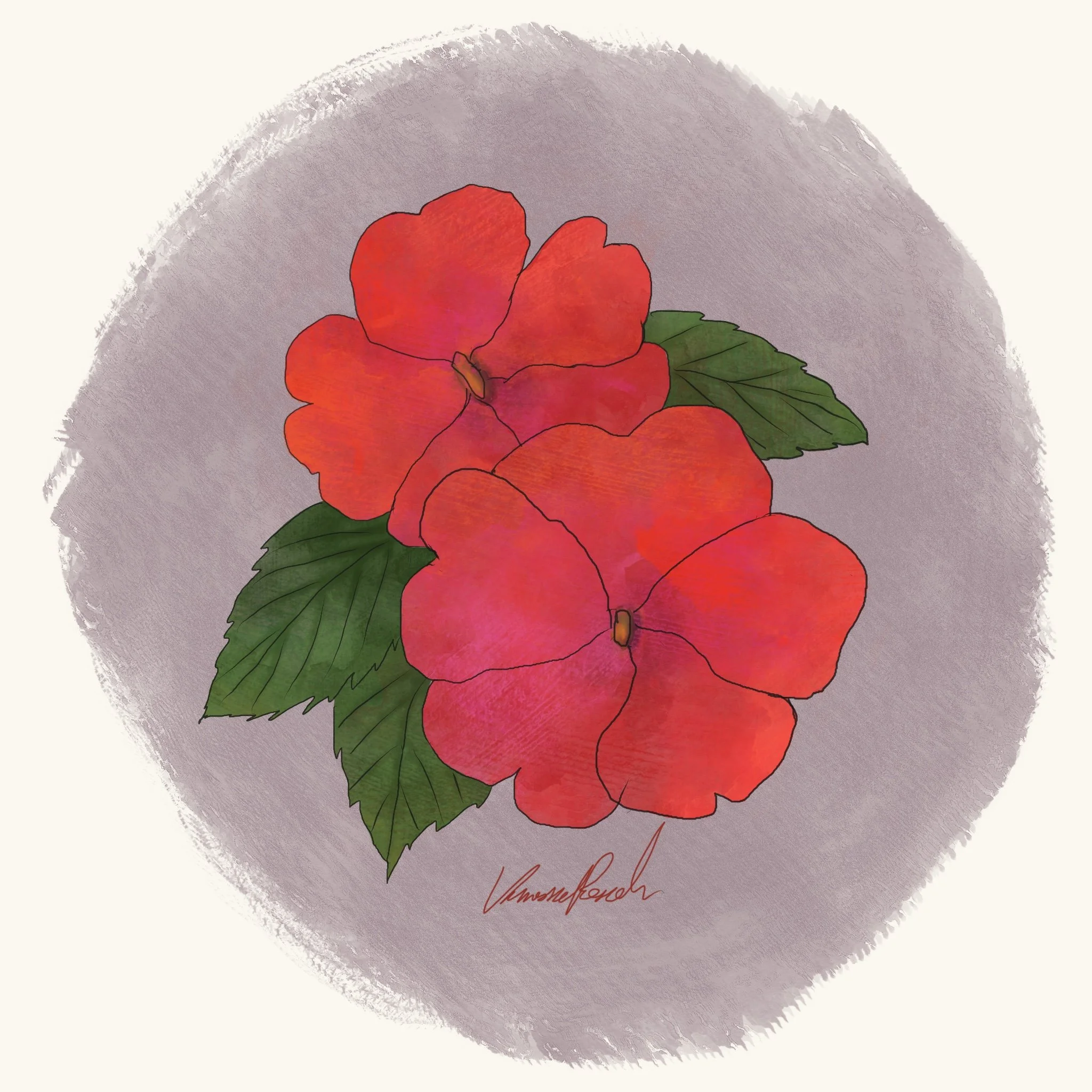 Impatiens - Solarscape Orange Burst (3.5