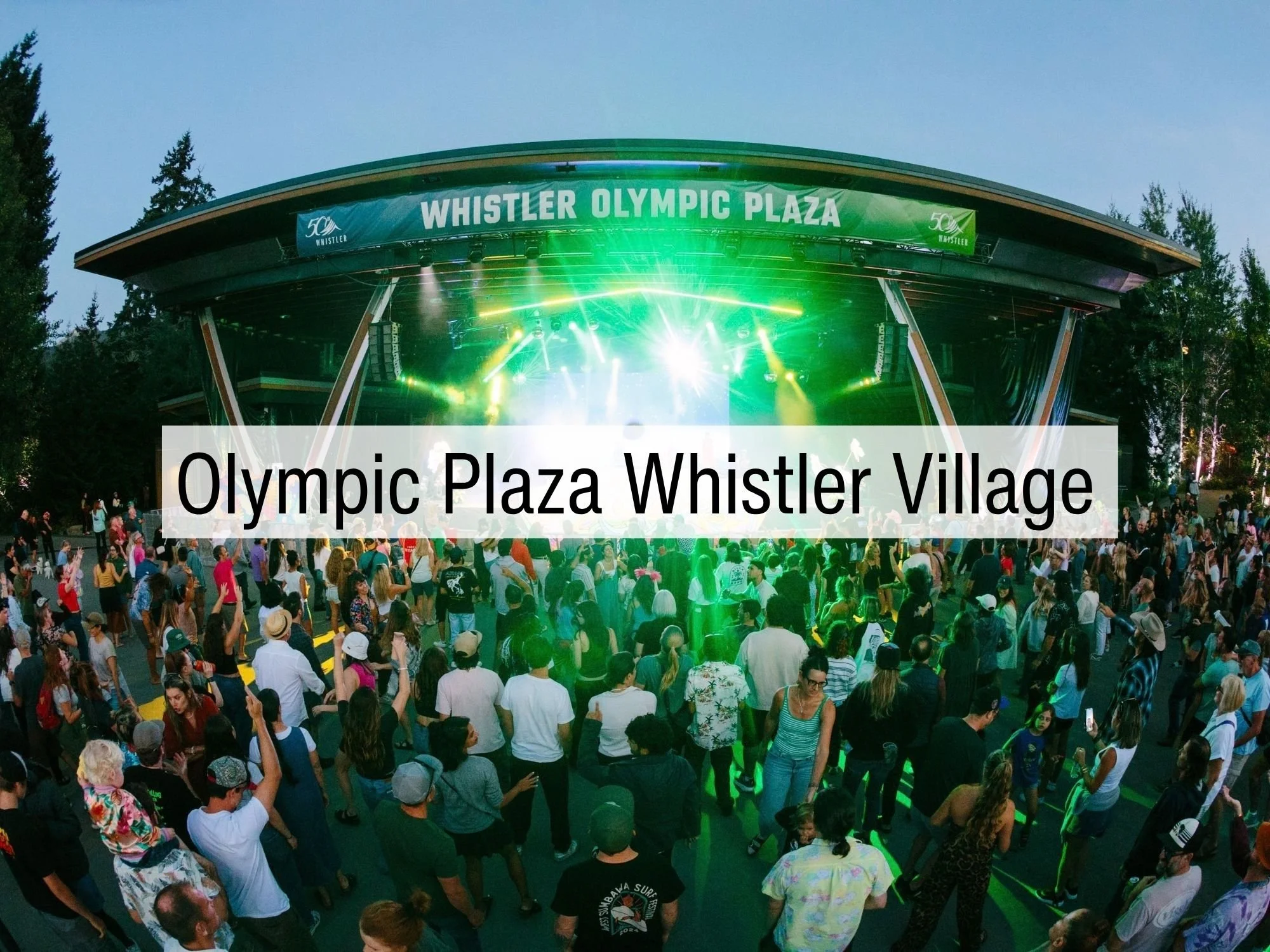 Olympic Plaza Whistler Village