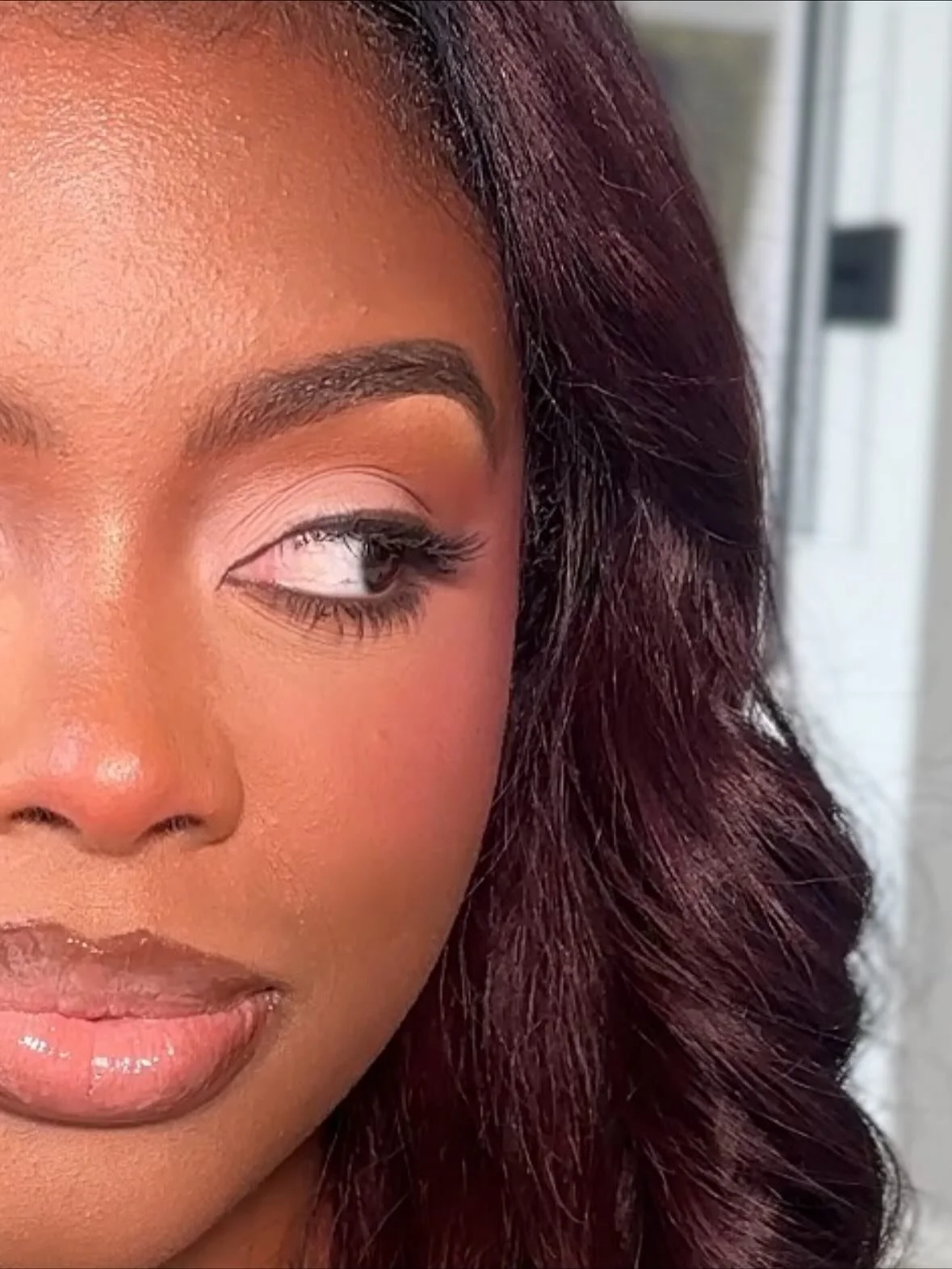 Engagement look for my bride to be💕 

#makeupmyme #dmvmua #tampamua #virginiamakeupartist