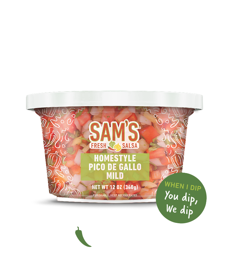 Sam's Homestyle Pico de Gallo Mild