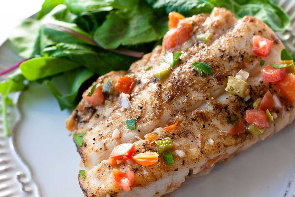 The Domestic Dietitian Pan Roasted Fish with Spicy Salsa.jpg