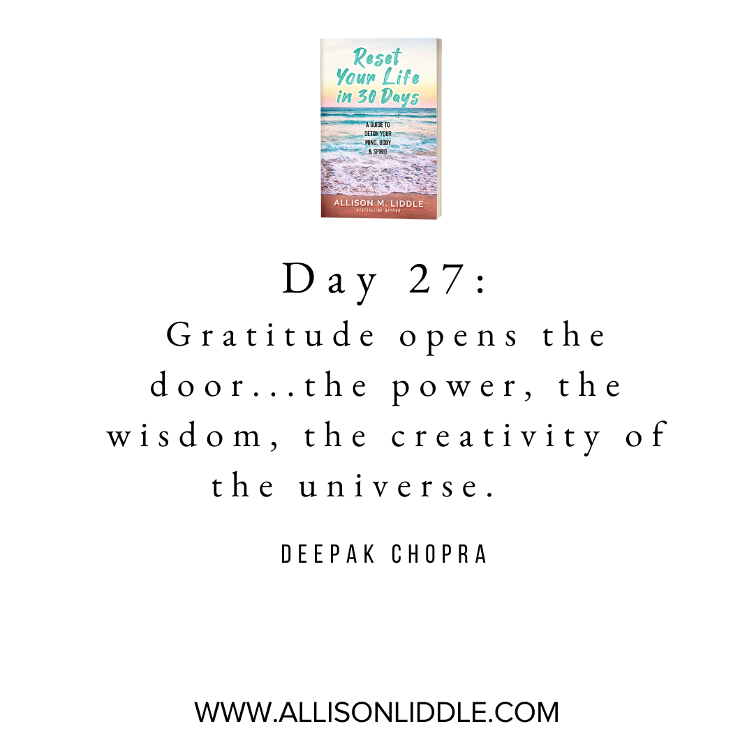 Gratitude
