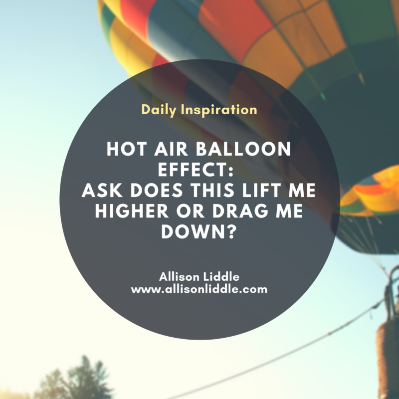 Have you heard of the 'Hot Air Balloon Effect?'