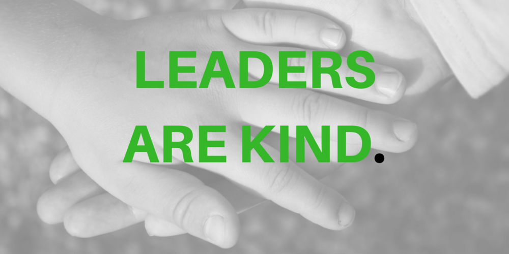 Leaders are Kind