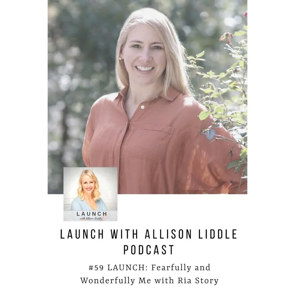 #59 LAUNCH: Fearfully and Wonderfully Me with Ria Story