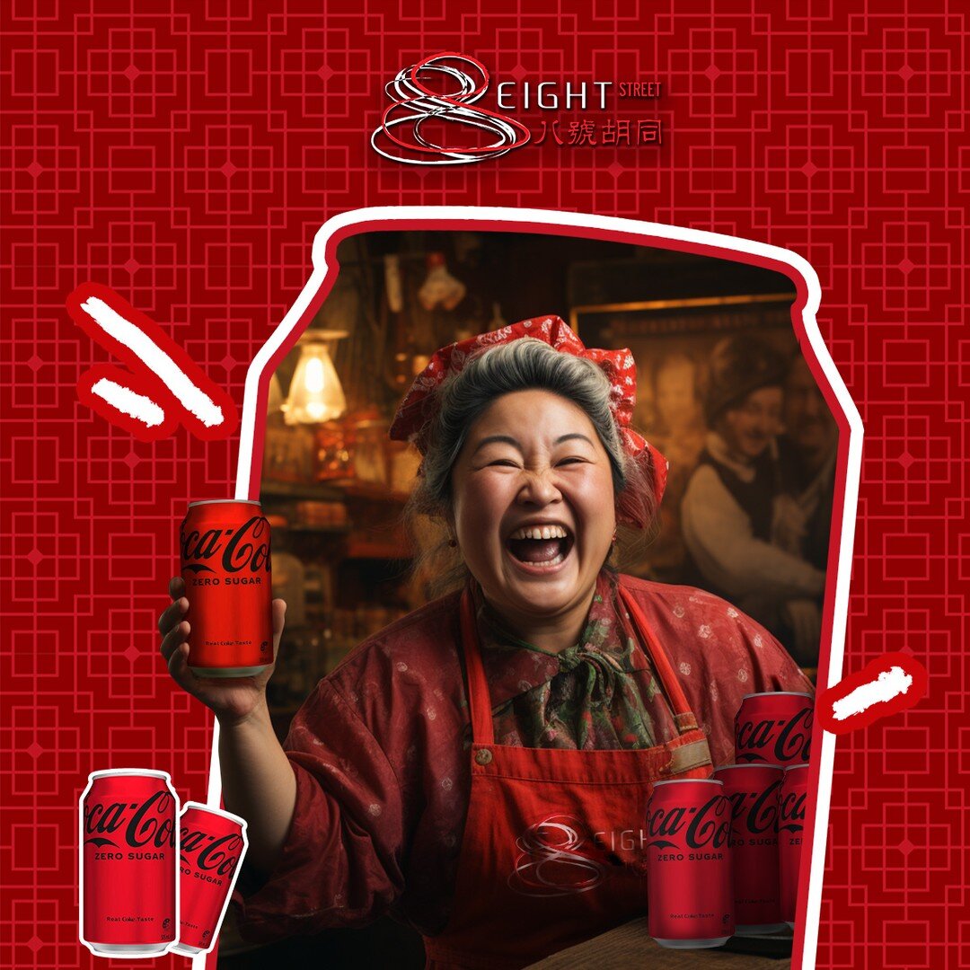 Come and visit 8 Street to enjoy Coca-Cola promotion.🥤✨

Sip happiness for just $2 dollars at 8 street Garden City Bar! Scan the QR code to order your favourite Coke or Coke Zero along with delicious food.
Available from 8th March 2024 to 28th April