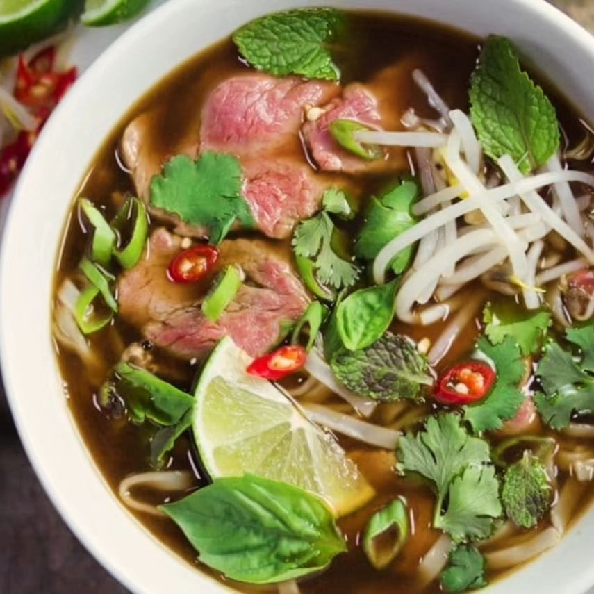 Craving delicious Vietnamese cuisine? Look no further than Pho Viet at 8 Street Harbour Town!

🍜 𝗣𝗵𝗼 𝗕𝗲𝗲𝗳 𝗡𝗼𝗼𝗱𝗹𝗲 𝗦𝗼𝘂𝗽 - This iconic Vietnamese dish is a symphony of flavours, combining tender slices of beef, fragrant herbs, and silk