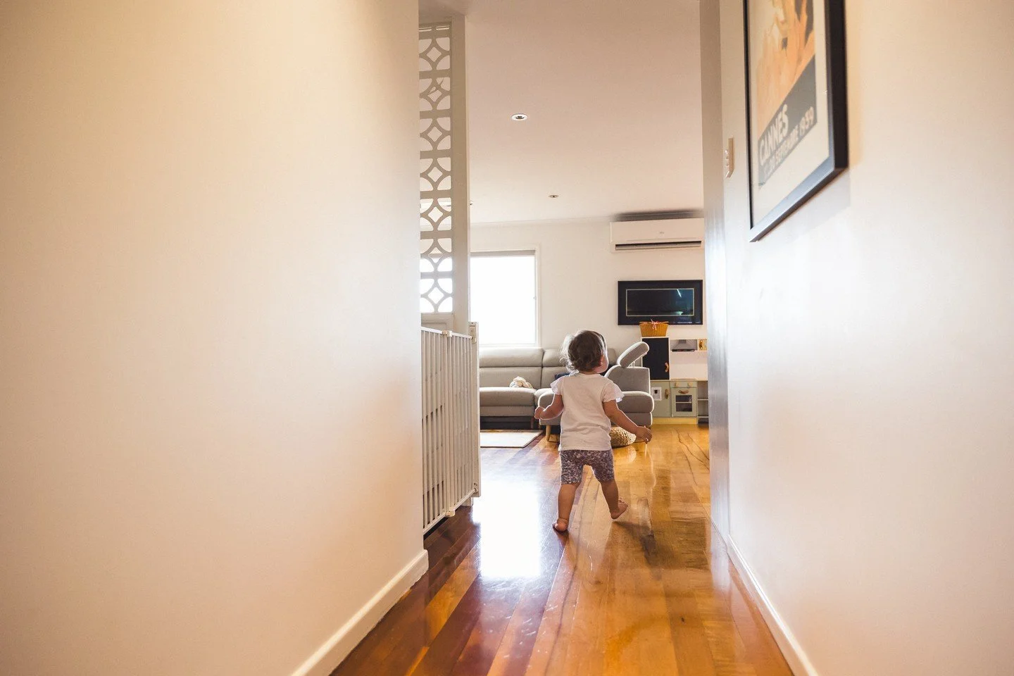 Little feet running down the hall... There are some things that little kids do, that I know one day I'll miss. And one of those, is how kids run everywhere. I've always found it so funny, imagine if adults were like that. Anyway, such a normal everyd
