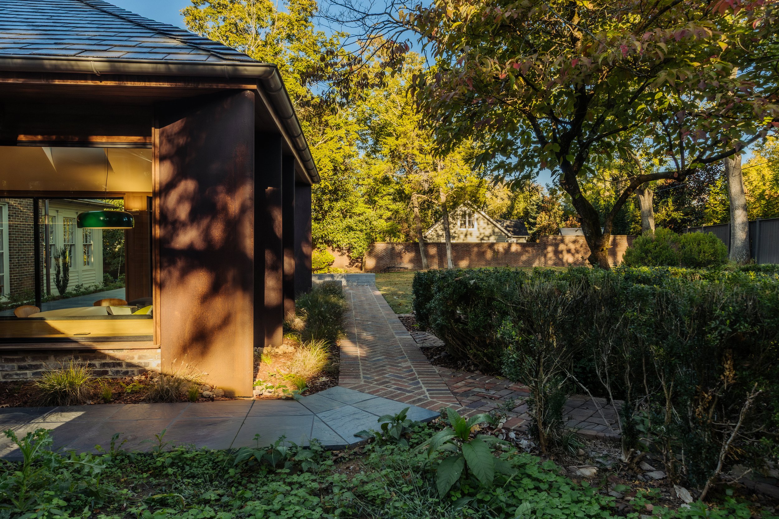 Custom 16ga COR-TEN fins