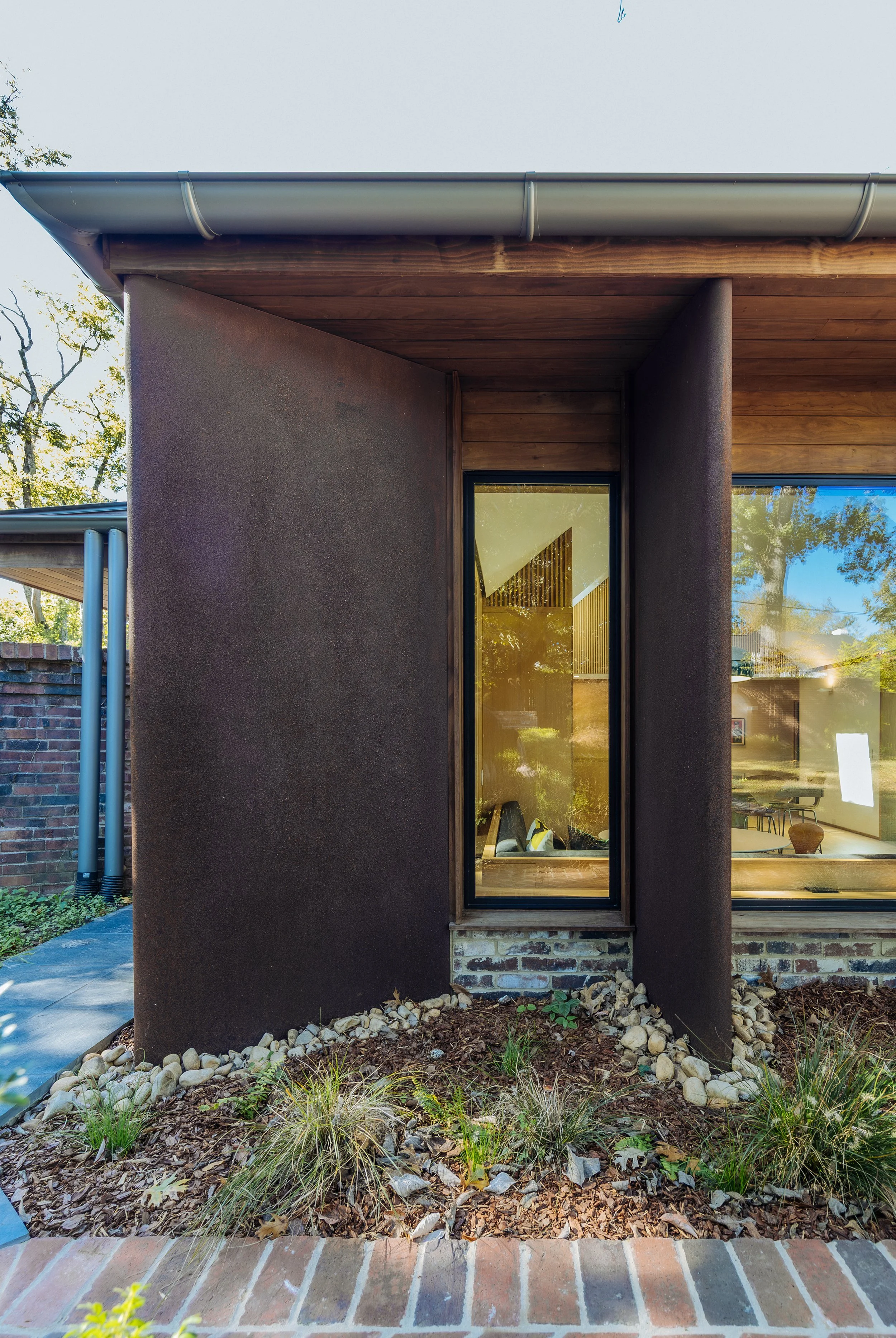 Custom 16ga COR-TEN fins