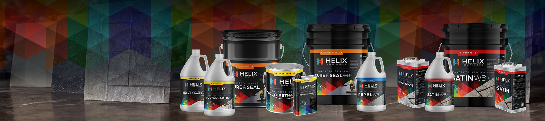 Helix Color Chart Product Categories — Helix Color Systems