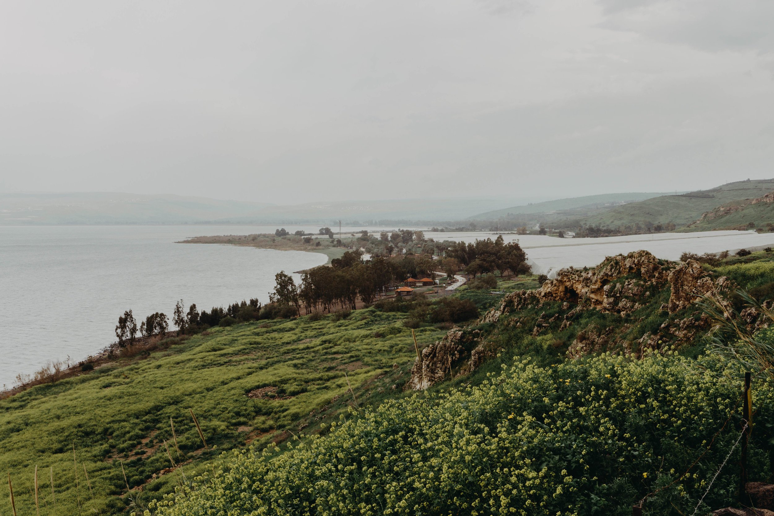 Sea of Galilee in Israel