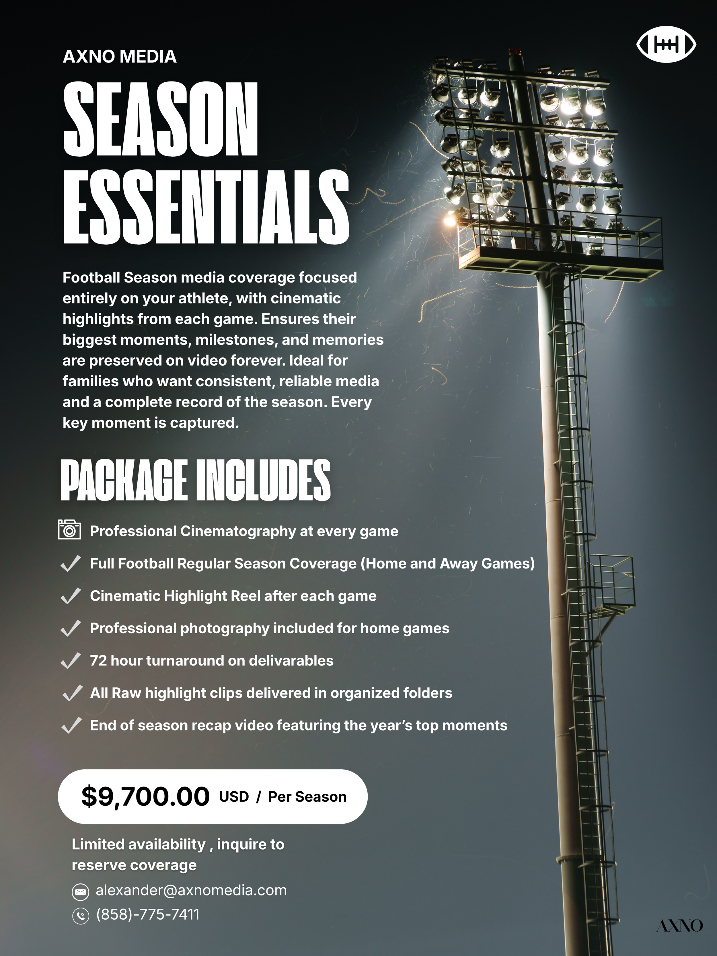 Season Essentials • Football Season Media Coverage