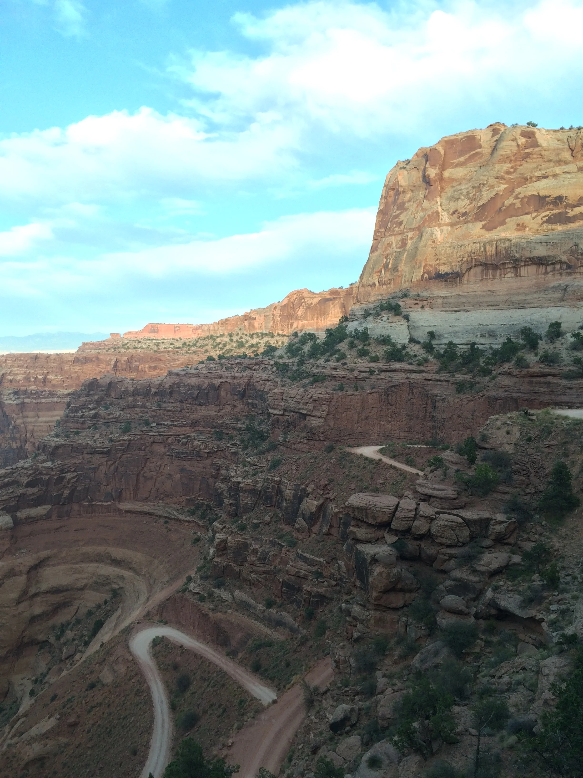 Shafer Trail in Canyonlands National Park
