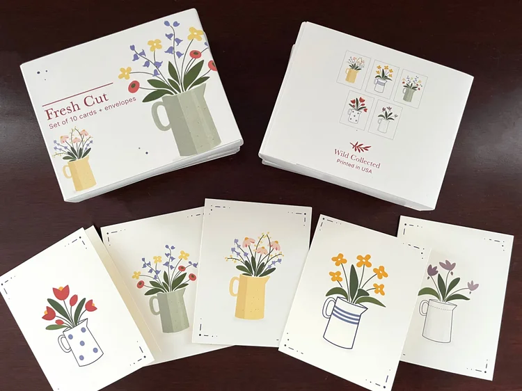 Fresh Cut individual card designs