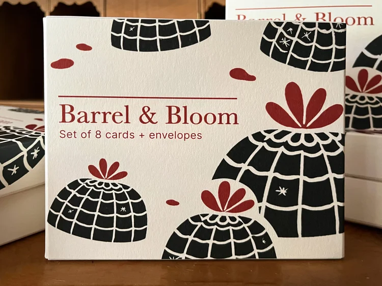 Barrel & Bloom boxed stationery set