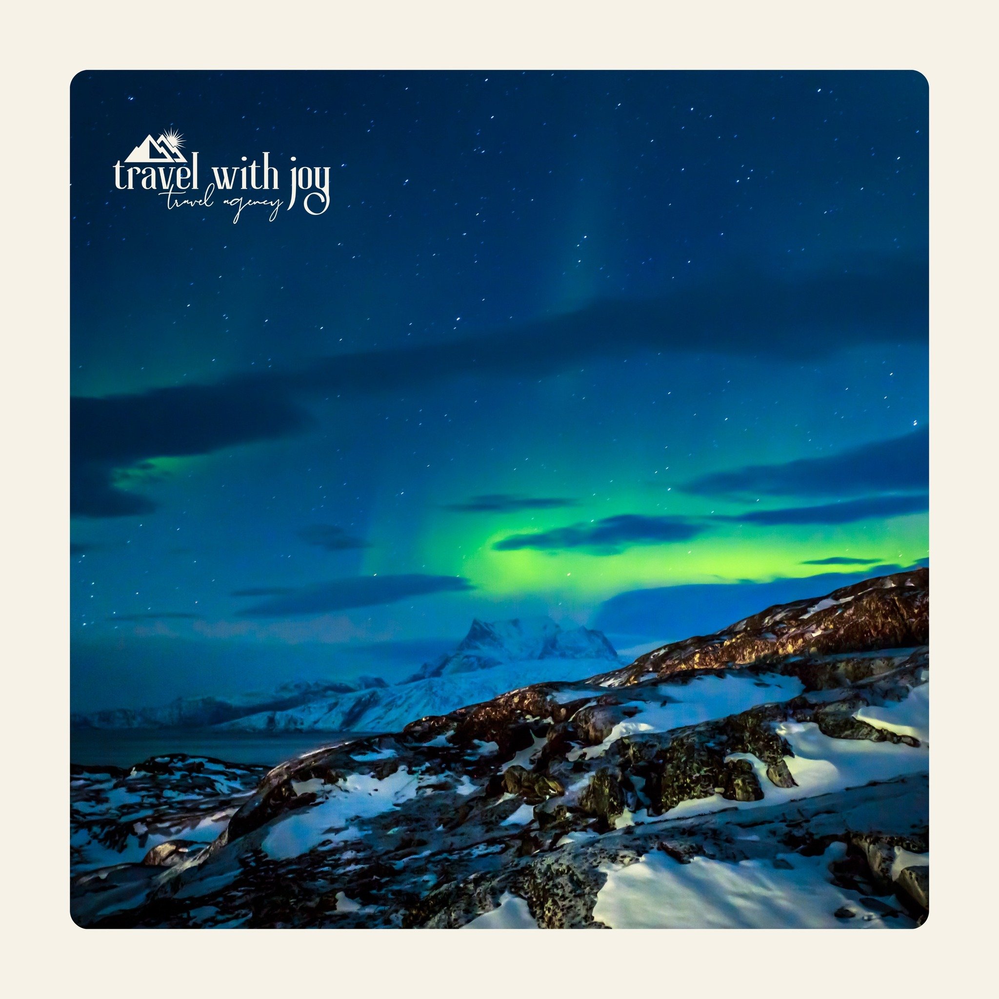 Experience the awe-inspiring sight of green, purple, and blue ribbons swirling across the Arctic sky! Elevate your travel bucket list by adding Nuuk, Greenland, where you can witness the mesmerizing phenomenon of the Northern Lights. Contact me today