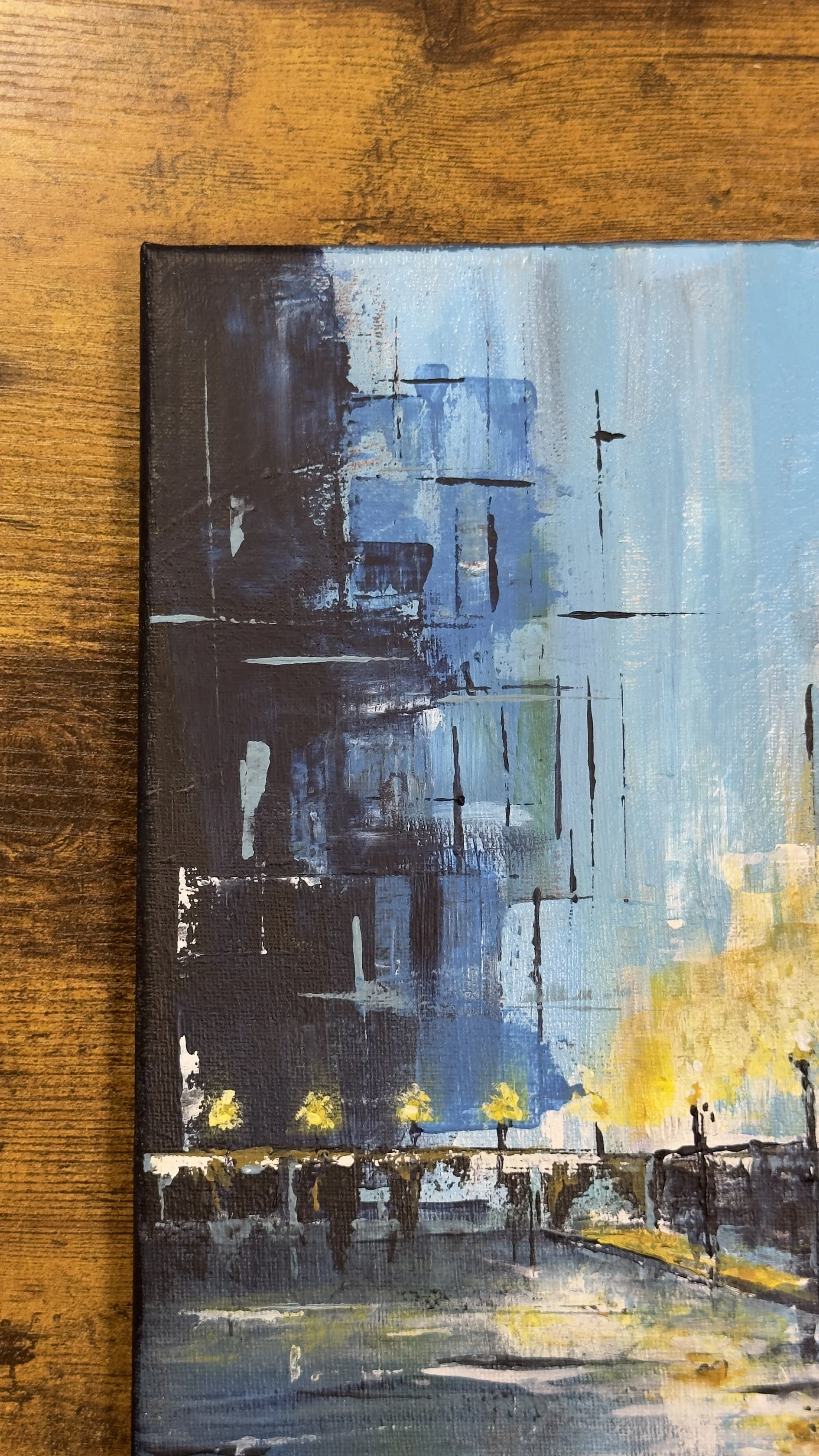 Acrylic painting on canvas