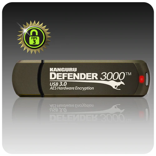 Kanguru Defender 3000 flash drive
