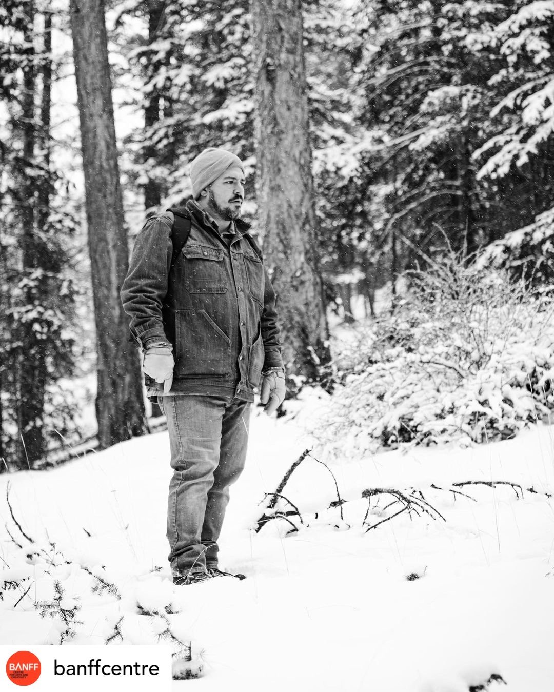 me at the banff centre, 2022.