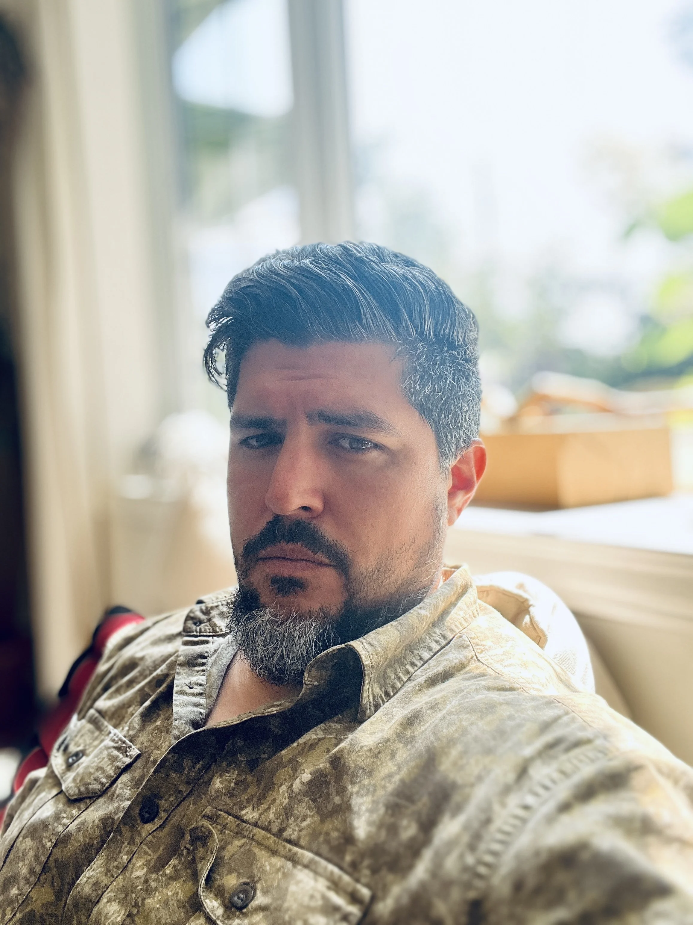 selfie at muriel, 2024.