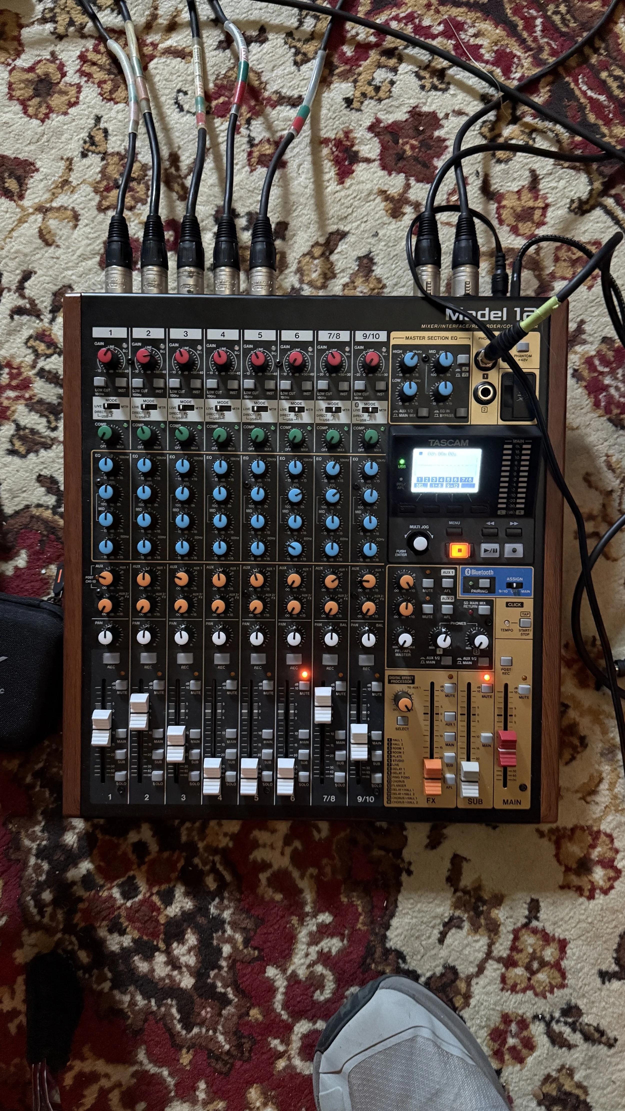 the retro workhorse: the tascam model 12.