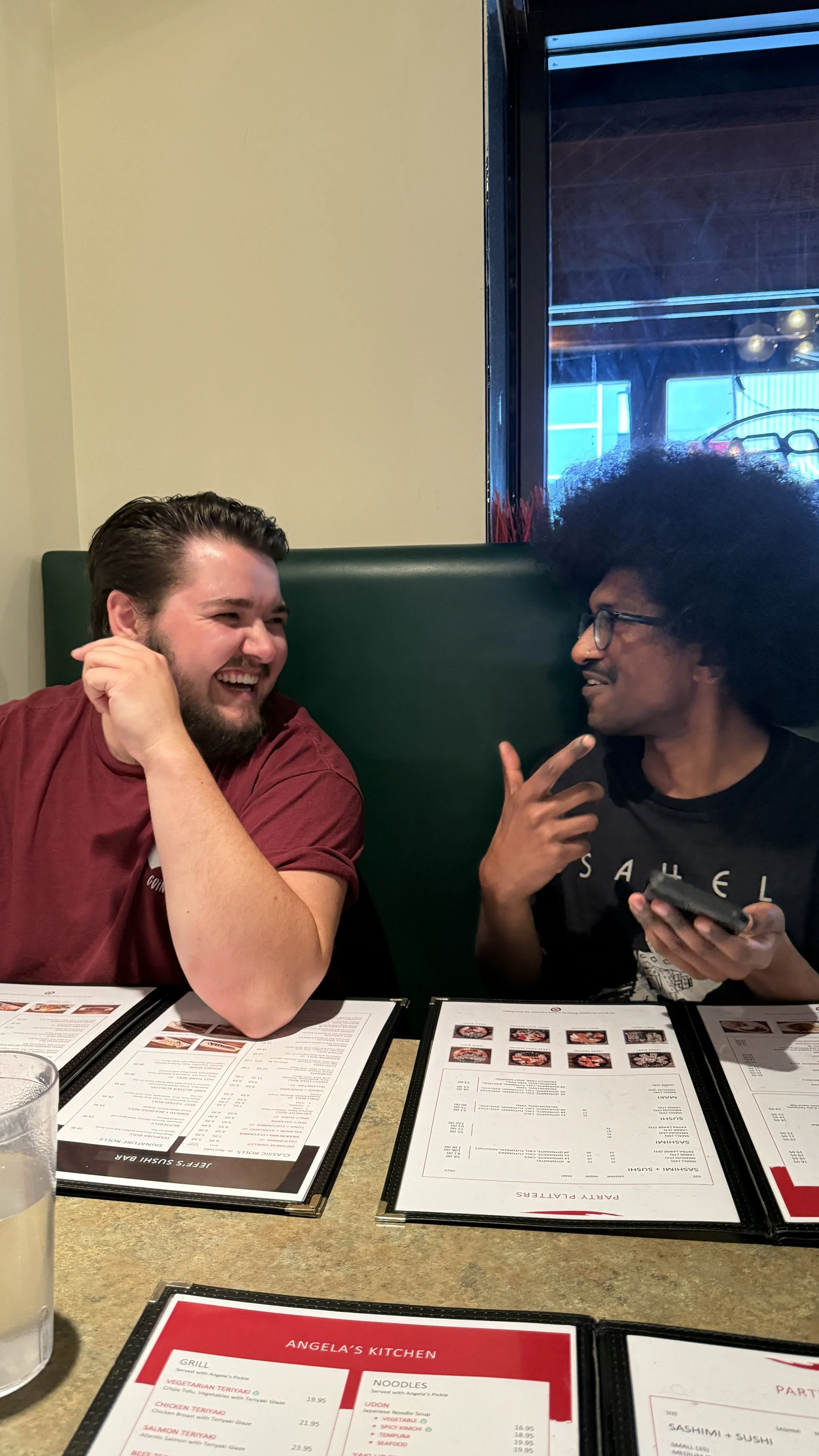 connor lafortune & mustafa rafiq at sapporo ichiban.