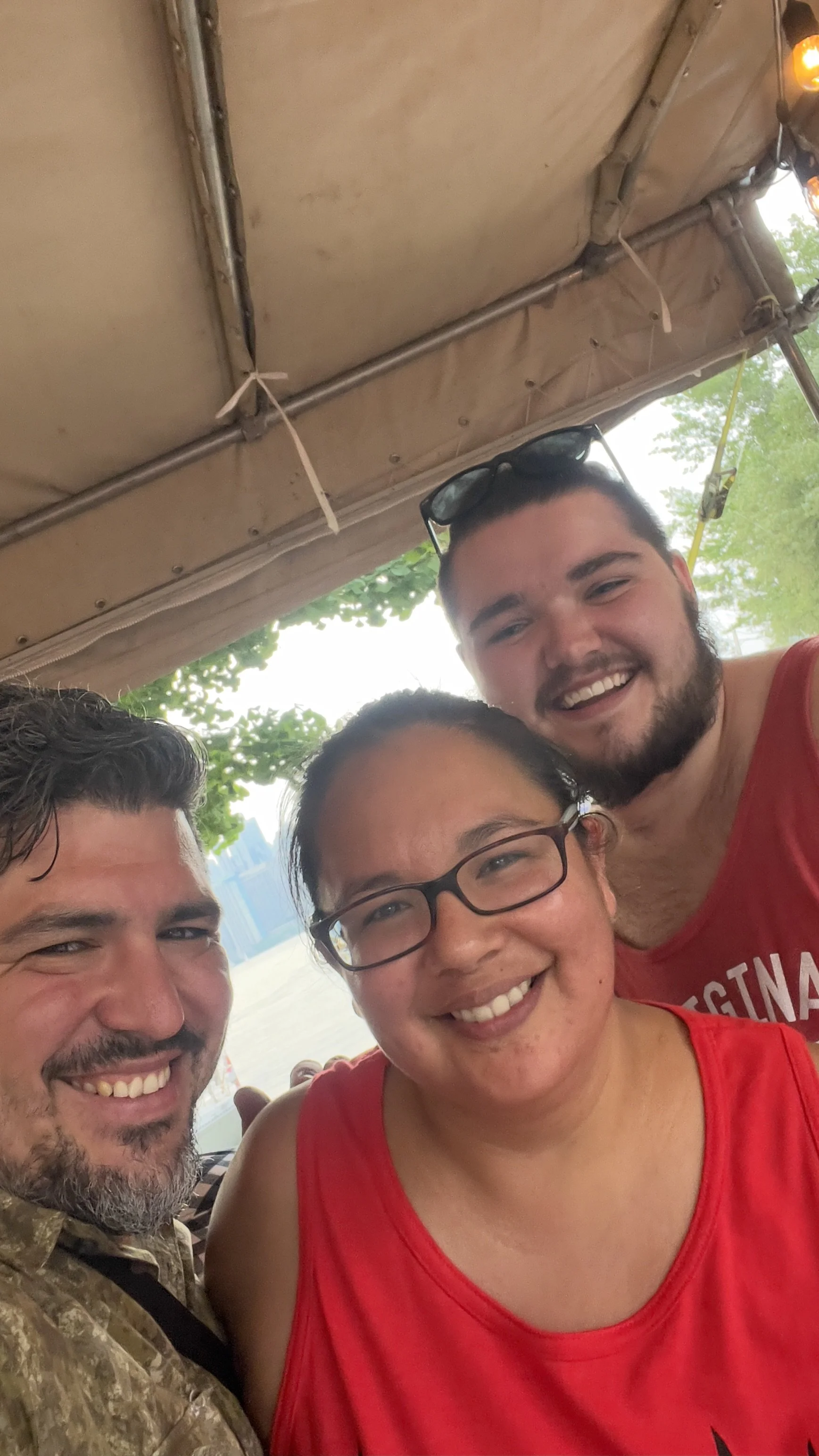 on toronto island with manidoo bineshii and connor lafortune, 2024.