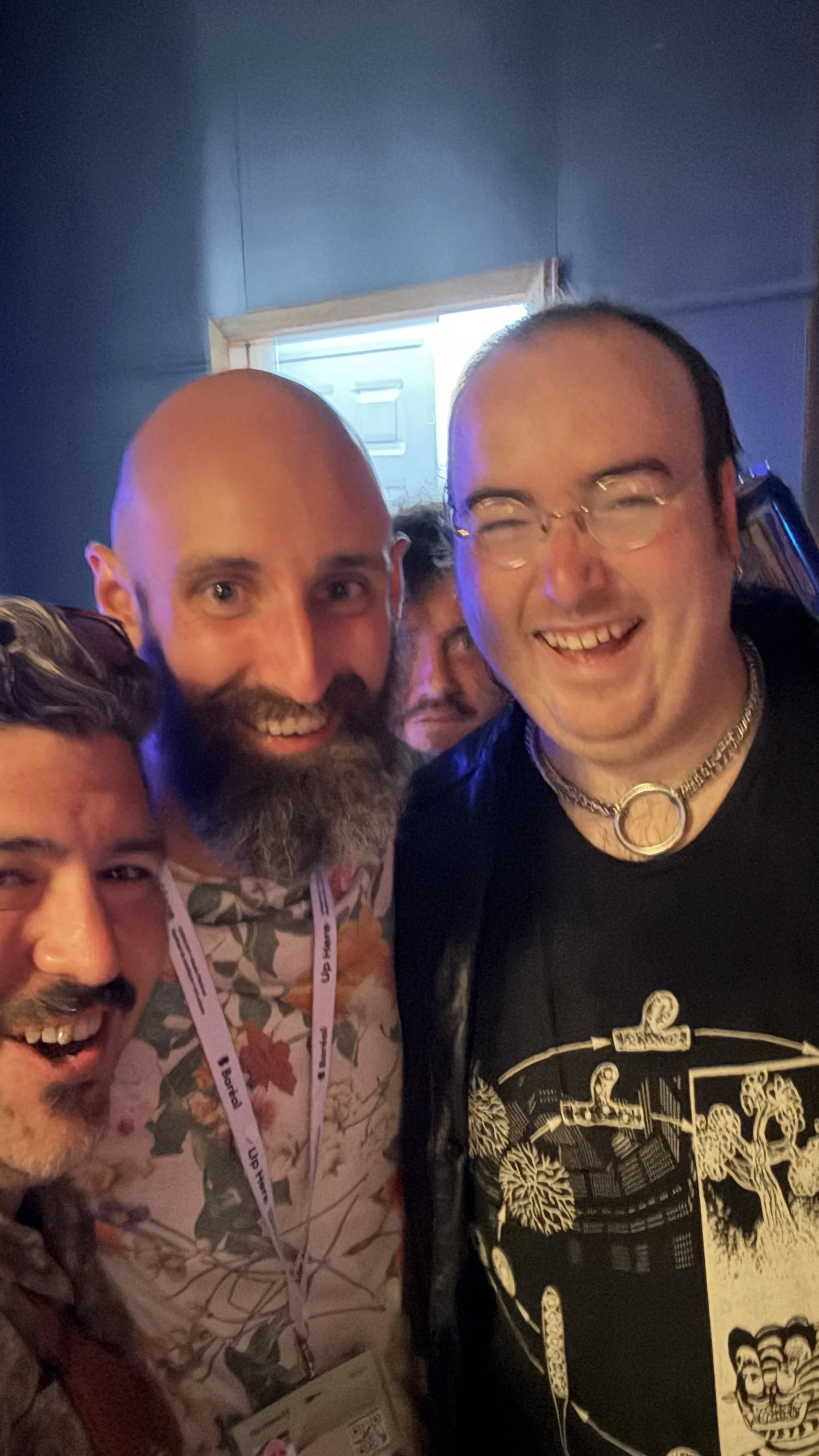 me, chris terio & dunstan topp.