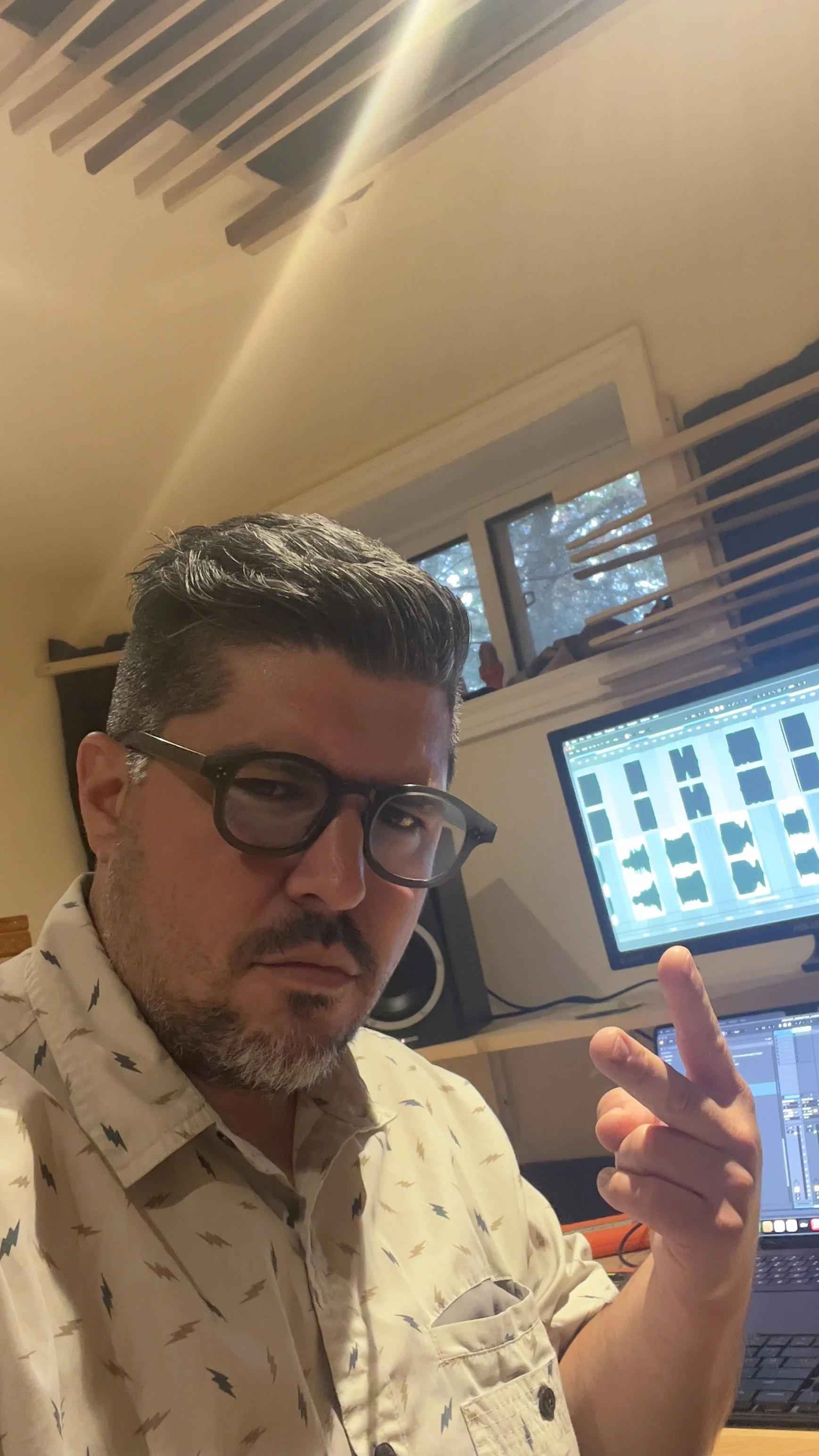 me in muriel studio, 2024.