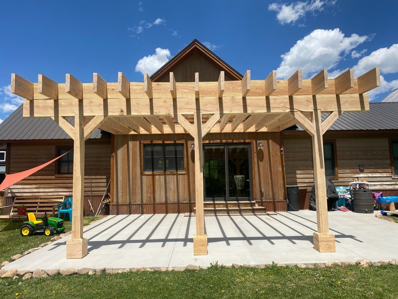 Ready to build your perfect outdoor project?

We'd love to help provide our top-quality lumber for your pergolas, decks, and patios to elevate your outdoor space.

Use the link below to request a quote so we can start bringing your vision to life!

h