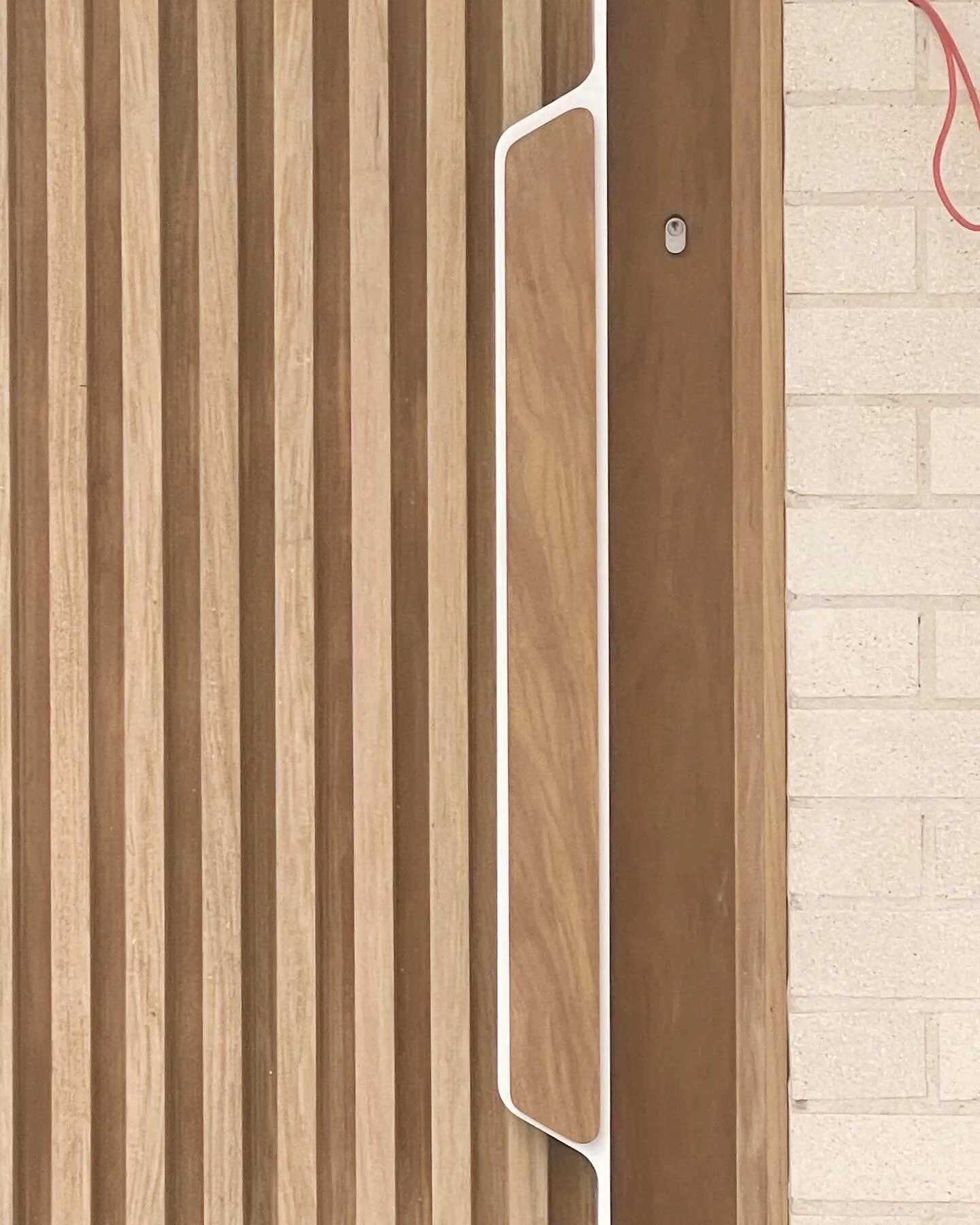 Welcome! Custom made front door on our Curl Curl project. Beautiful work by Eastman Architectural Glass Systems and @lawsonandlovell &ldquo;The details are not the details. They make the design.&rdquo; - Charles Eames #watershedarchitects