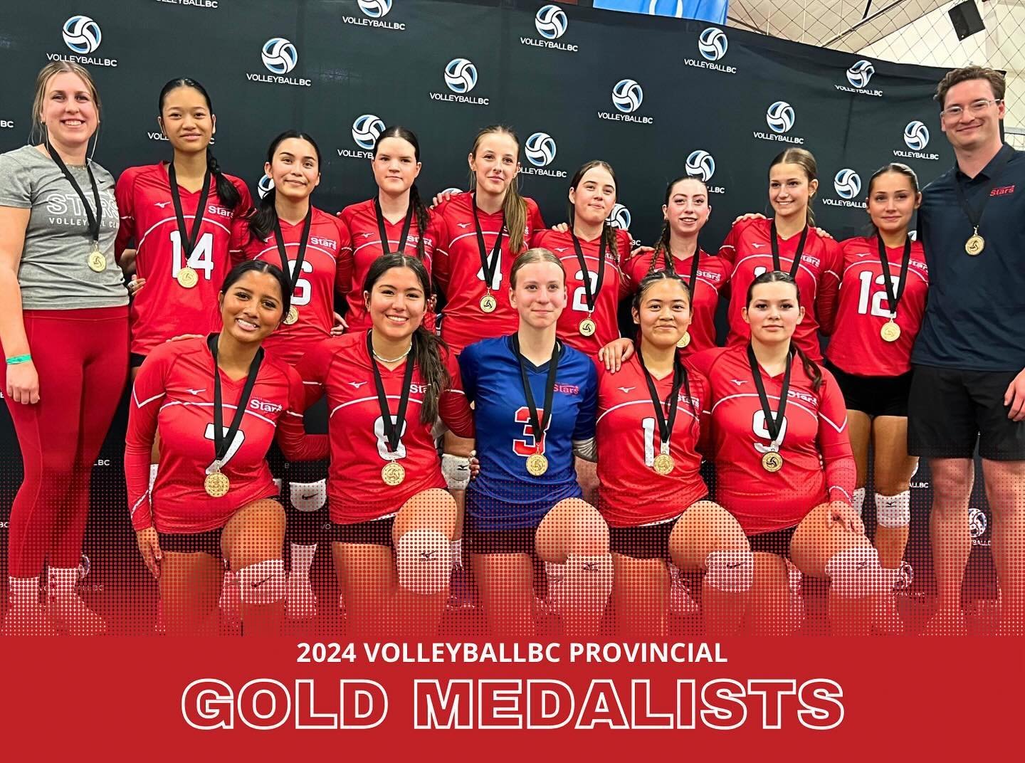 Huge congratulations to our U16 team who fought hard yesterday and won the gold medal in their division at @volleyballbc Provincials!

This team was able to come together and battle to win some tight 3-set matches. The energy of this group is contagi