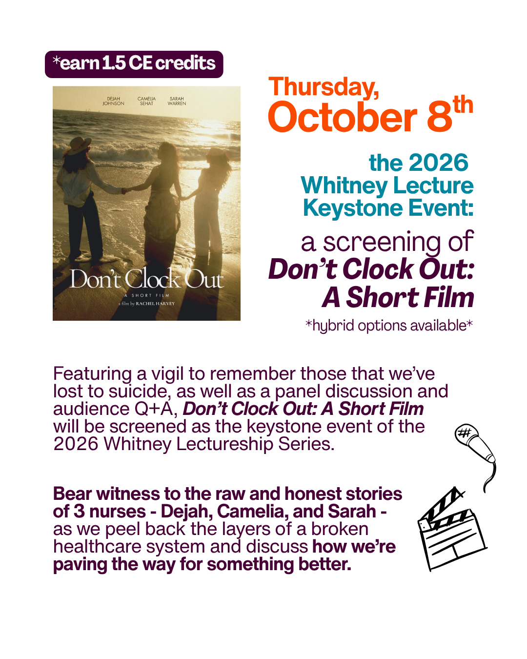 2026 WHITNEY LECTURESHIP SERIES