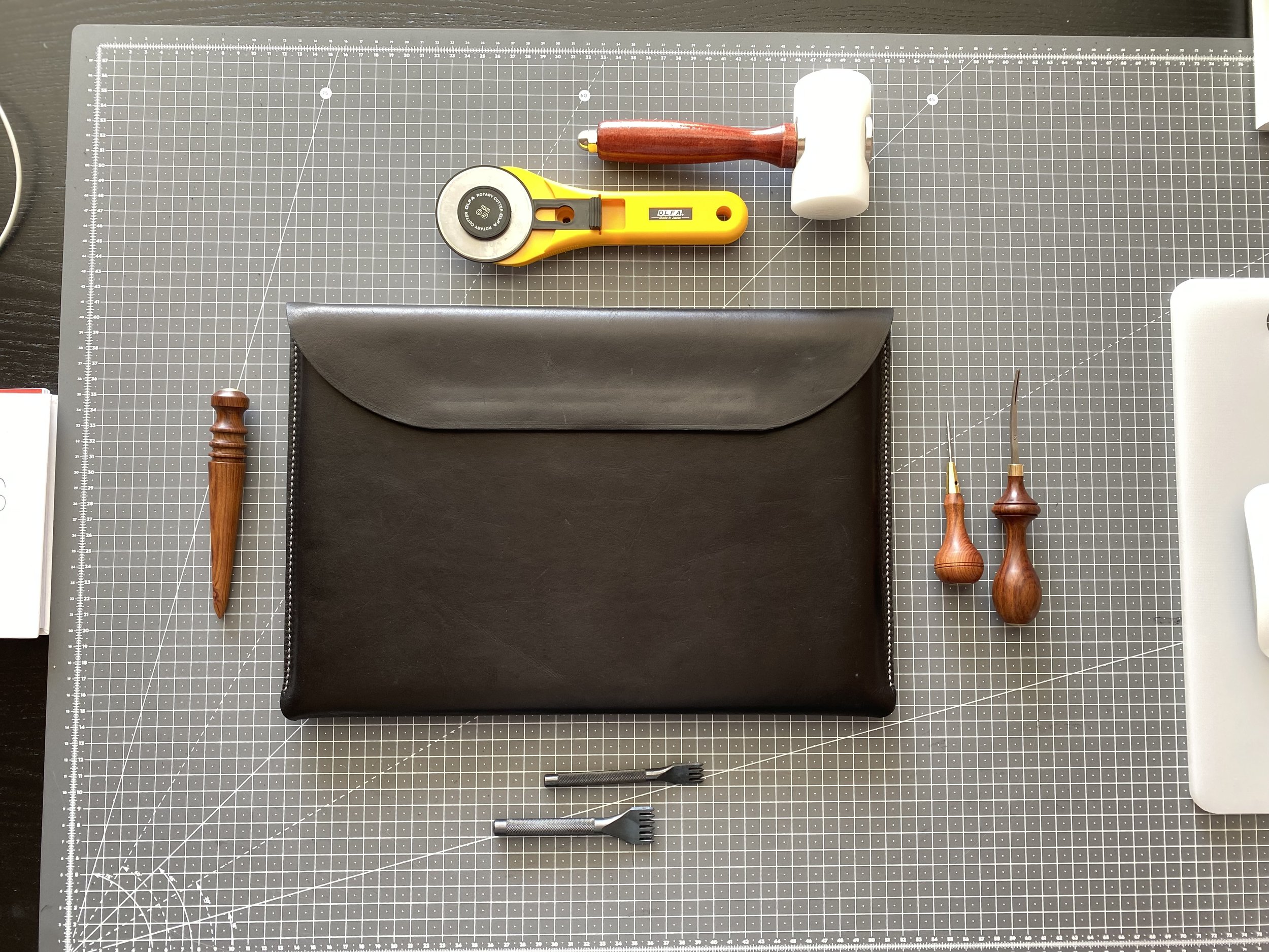 Leather Macbook Pro 16” case