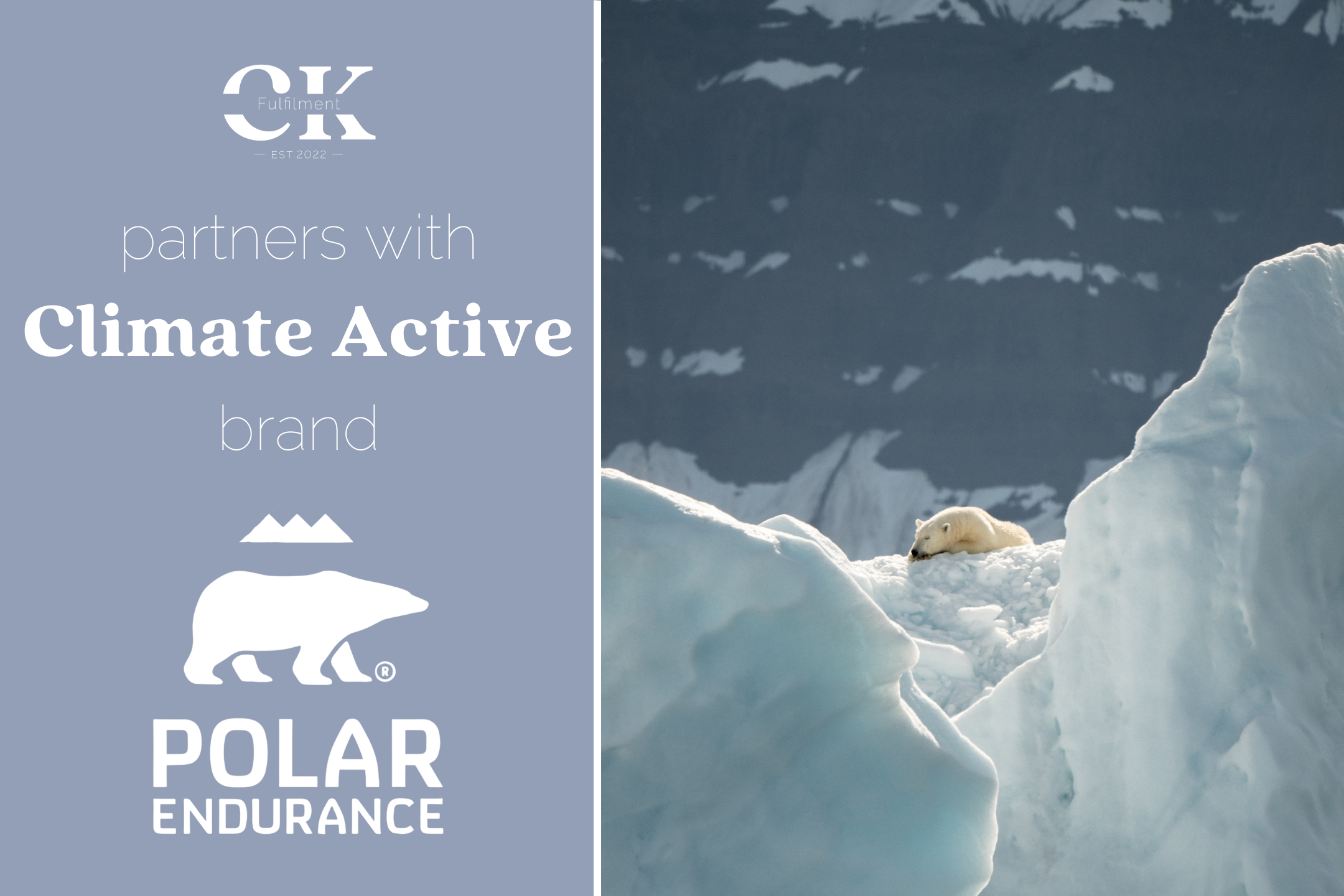 CK Fulfilment Partners With Climate Active Brand Polar Endurance