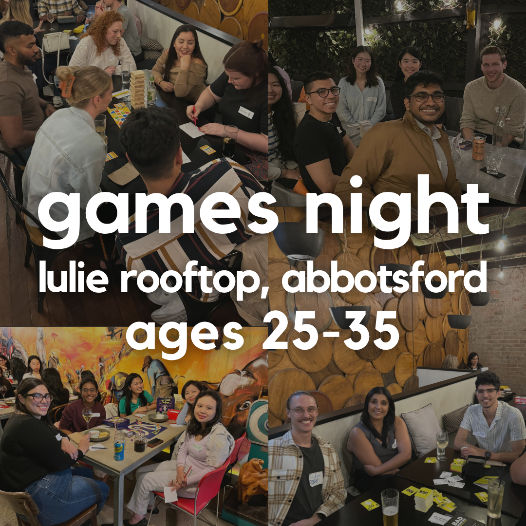 Games Night (ages 25-35)