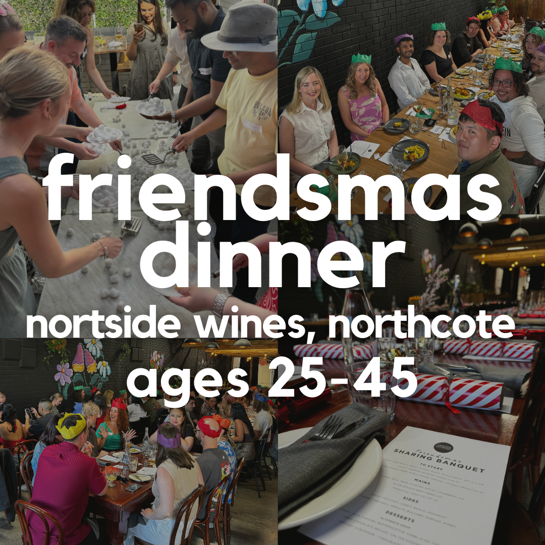 Friendsmas Dinner (ages 25-45)