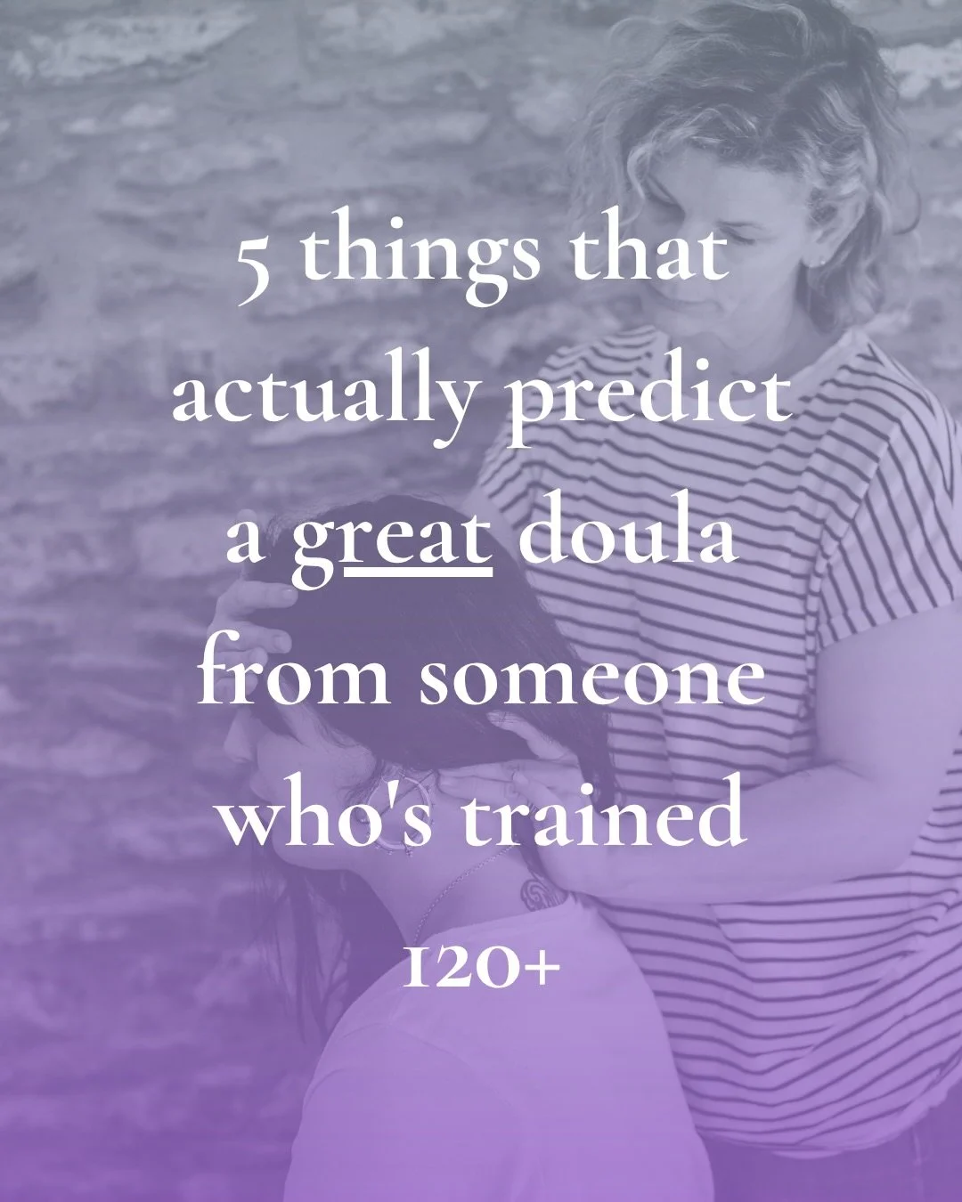 After five years and 120+ trainees, I know exactly what separates a good doula from an exceptional one. It&rsquo;s not what most people expect.&rdquo;

When I started training doulas, I thought the most important thing was passion.

I was wrong.

Pas