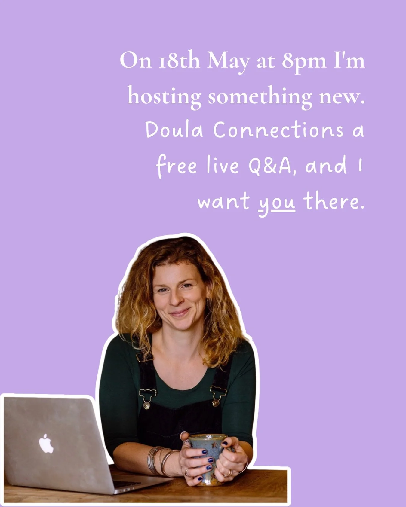 If you&rsquo;ve been thinking about becoming a doula or you&rsquo;re already in the work and want to go deeper, this is for you.

Doula Connections Free live Q&amp;A webinar Monday 18th May &middot; 8pm &middot; Zoom

Come with the questions you&rsqu