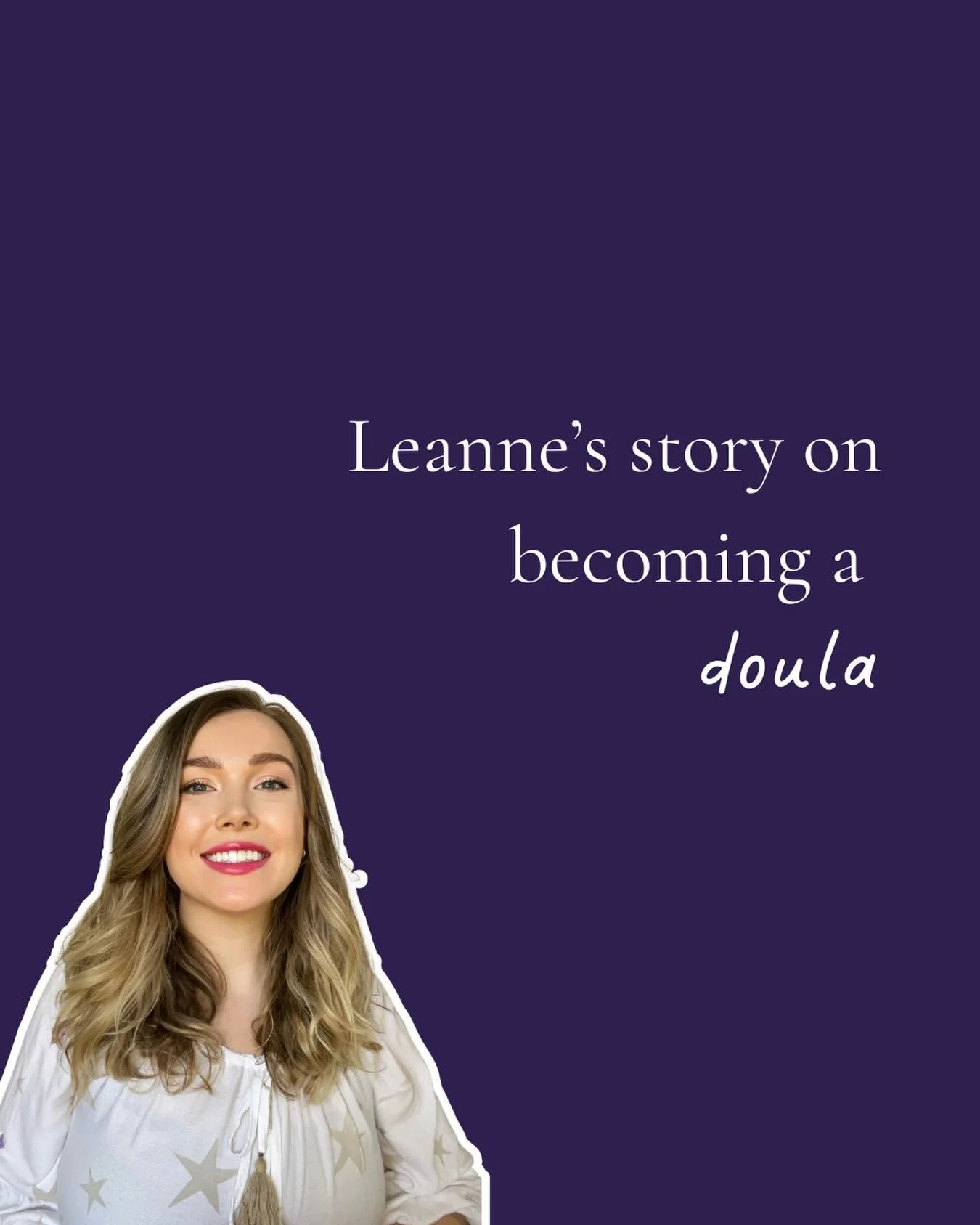 Leanne @doula_diary , qualified as a registered adult nurse in 2012. Leanne spent 12 years working as a District Nurse (9 years) and Tissue Viability Nurse Specialist (3 years) before she trained with us. She understood clinical care from the inside.