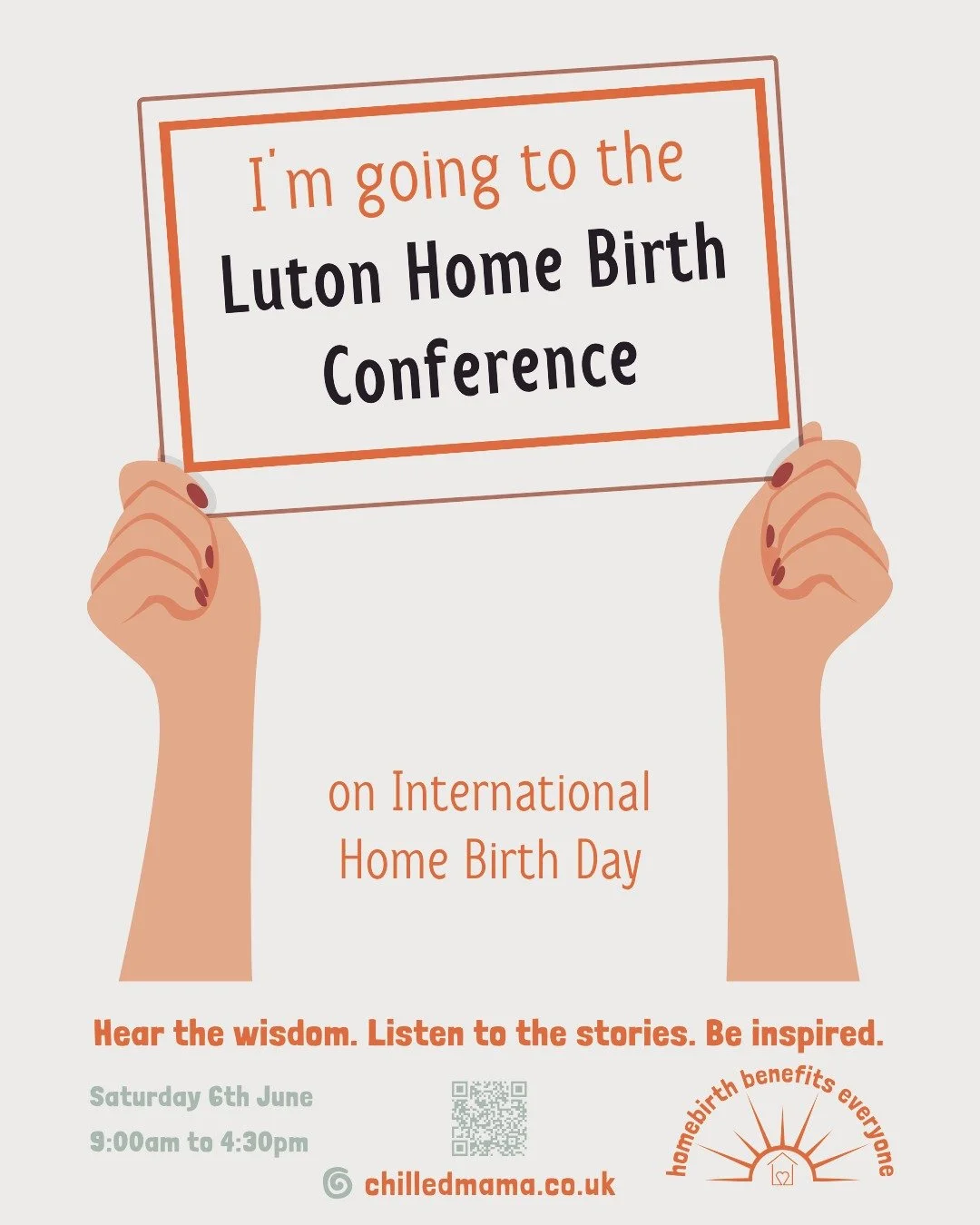 We're off to the Luton Home Birth Conference this weekend! 😍

Have you got your tickets yet?