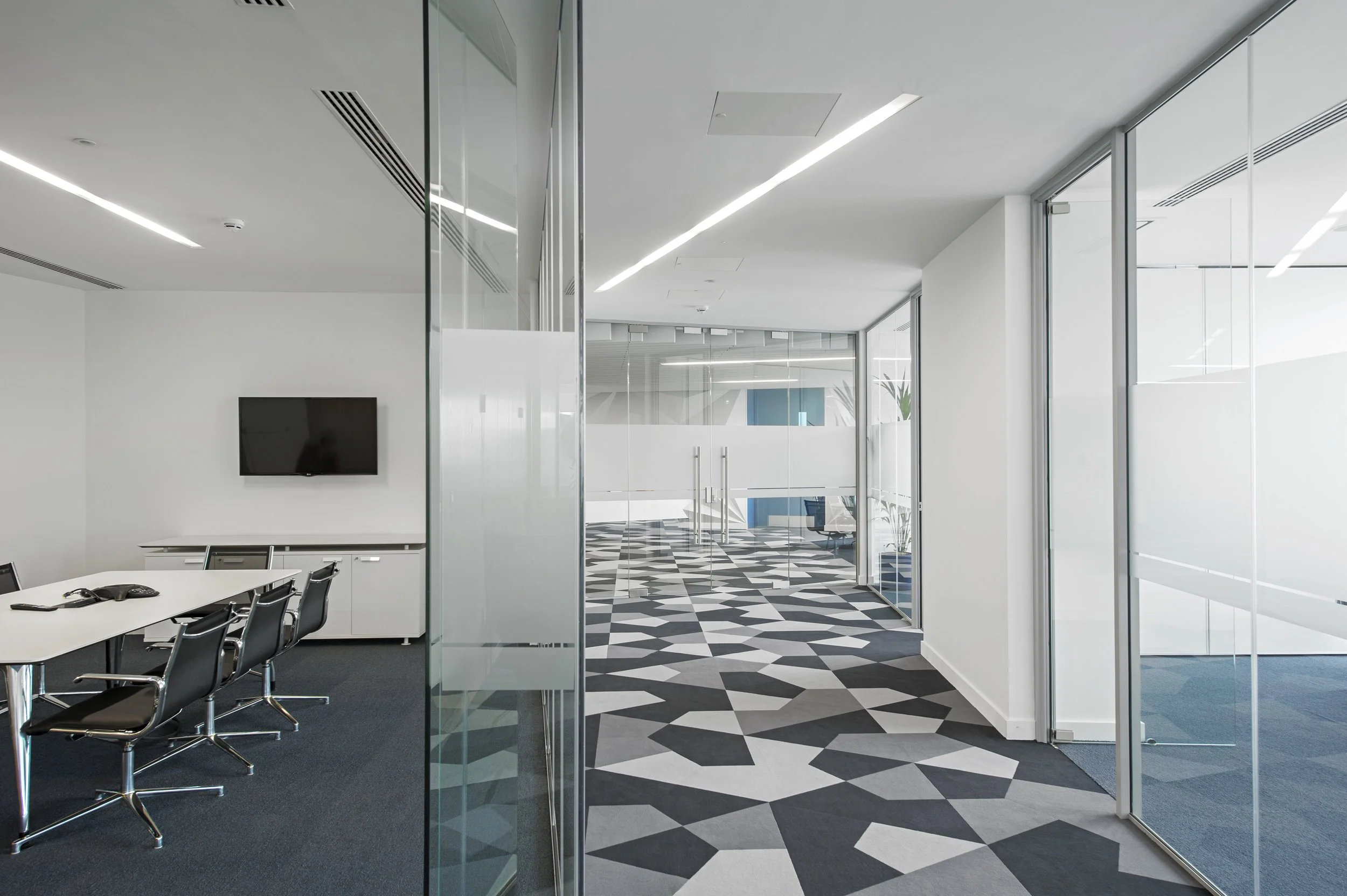 Interior design and fit-out of IPB offices in Dublin