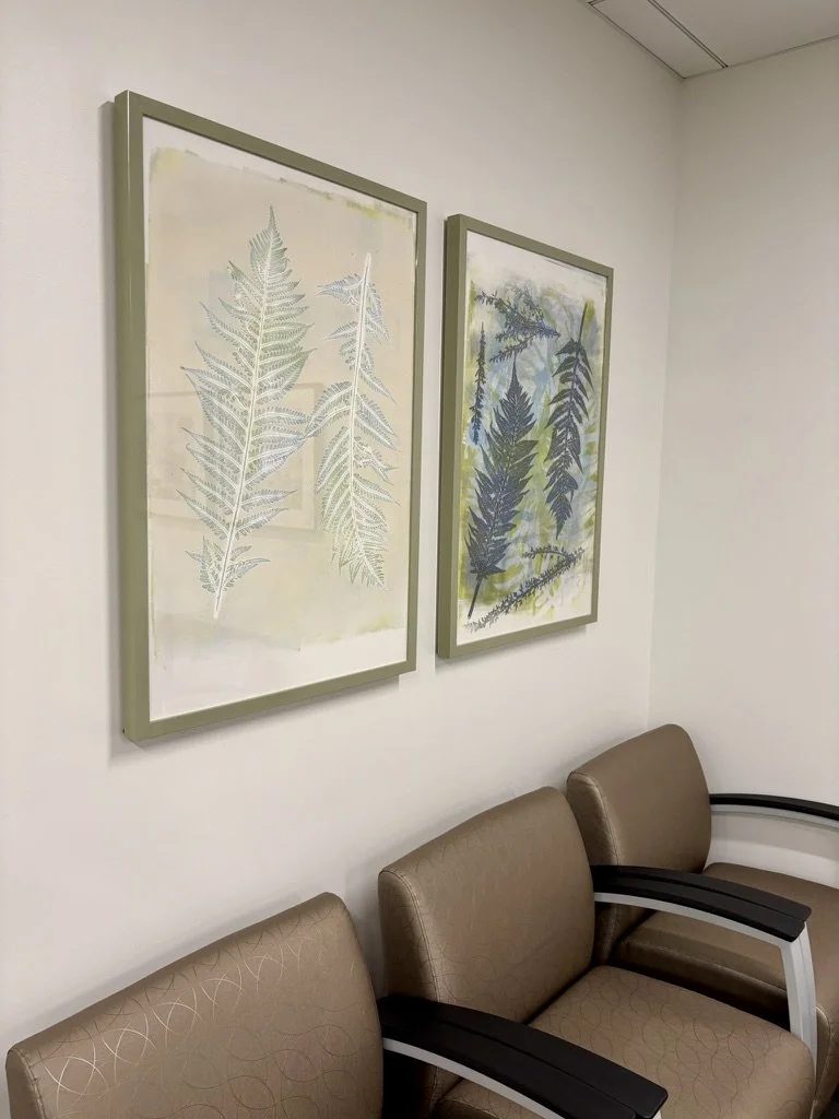 My work has been placed in Inova Schar Cancer Institute!