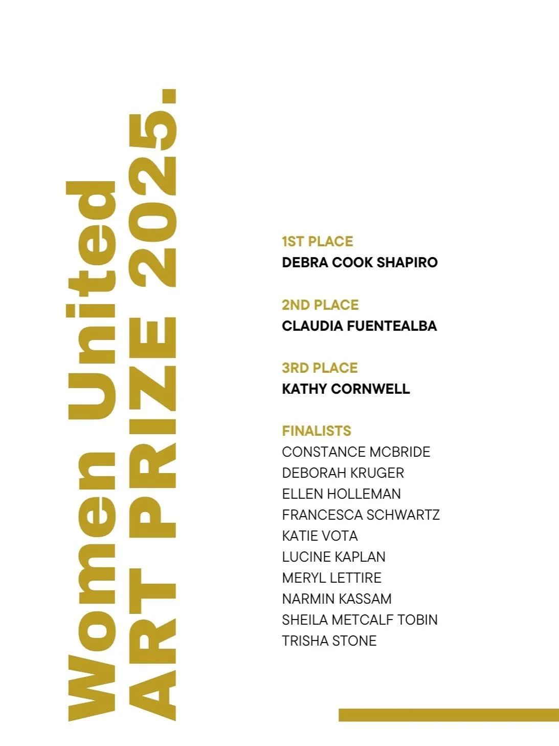 Aaahhh! 🤸🏽 What a THRILL to learn that I received third place in the Collage and Fiber Art category of the 2025 Women United Art Prize! Heartfelt gratitude to the jurors @ashara.shapiro @lizlidgett @marryammomaart and @monalerchstudio &mdash;I&rsqu