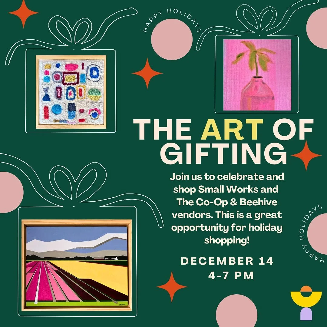 I&rsquo;m proud to have my 8&rdquo;x8&rdquo; mixed media collage &ldquo;Ledgerock&rdquo; included in the Small Works retail exhibition at Tge Cop-Op &amp; Beehive @yellowstudiony 
If you&rsquo;re in or near Westchester County NY, be sure to stop by o