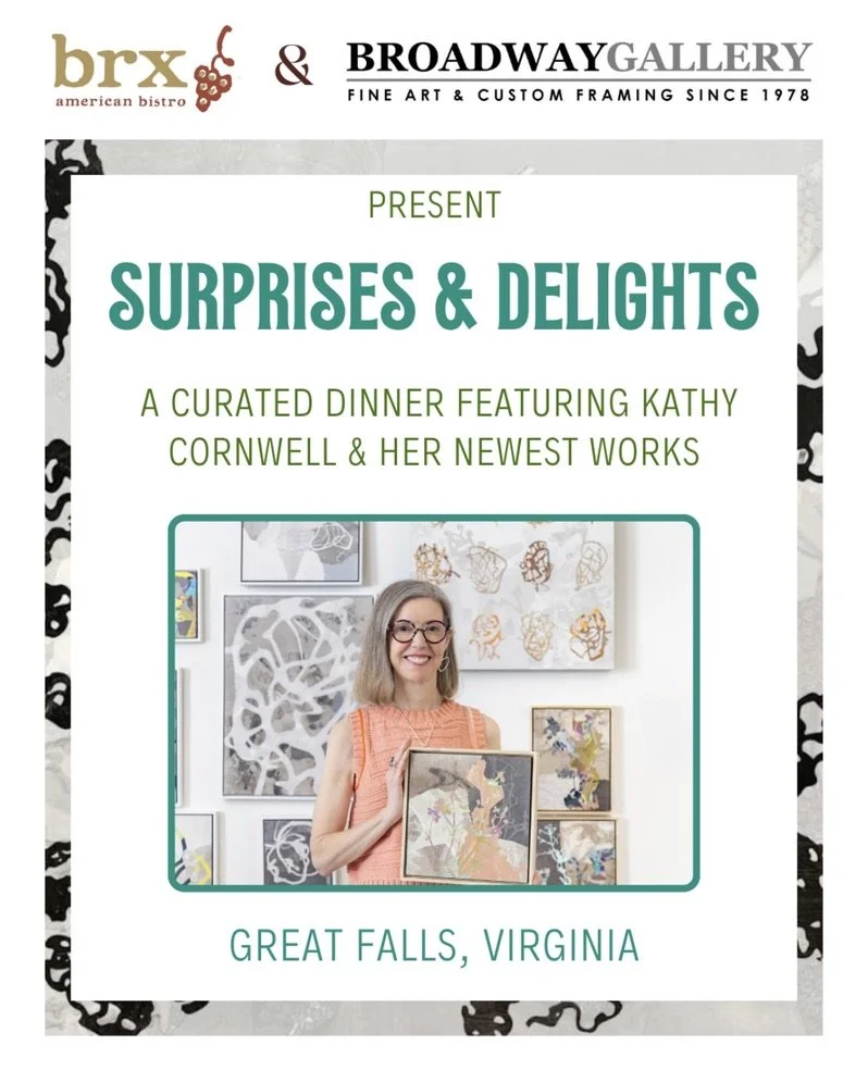 Gourmet food + wine + art = FUN!