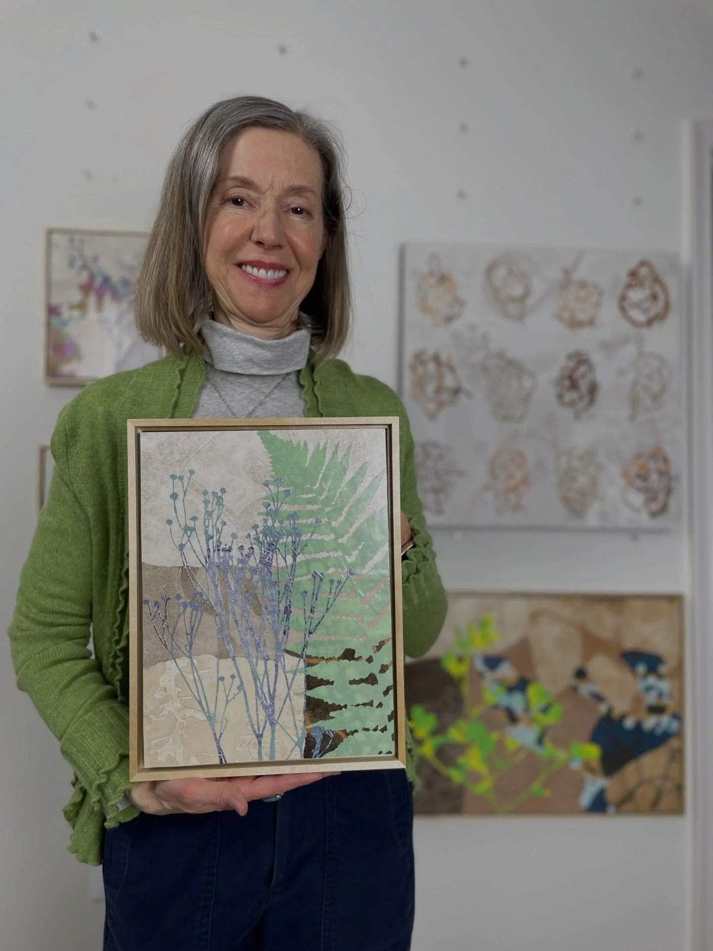 With all of the spring growth going on&mdash;ferns unfurling, flowers blooming, weeds growing&mdash;my &ldquo;Wild Companion&rdquo; series seems to be coming to life before my eyes! These small collages look terrific solo or as a grouping, and they a