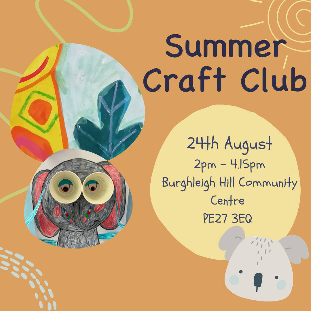 Summer Craft Club 24th August 